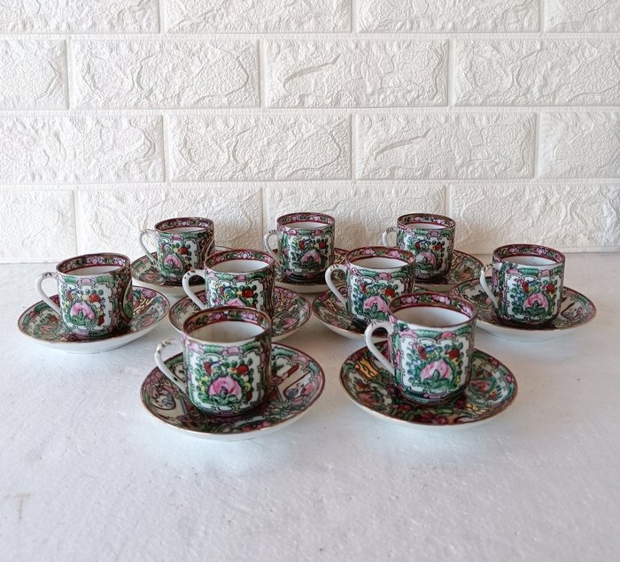 Kaffee- und Teeservice - juego de te porcelana china - Porzellan