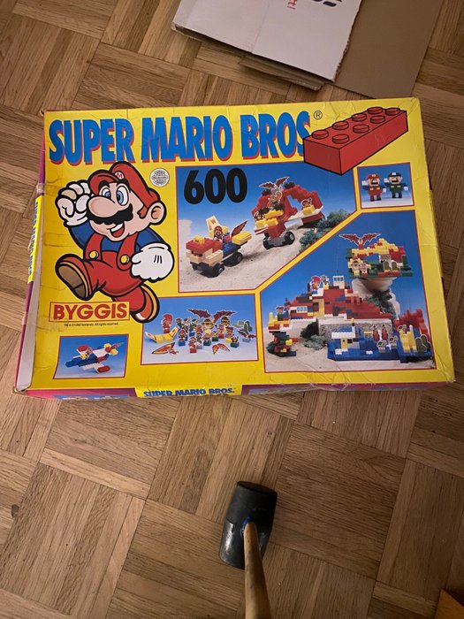 Puzzle - Byggis - Super Mario Bros. playset - Plastik