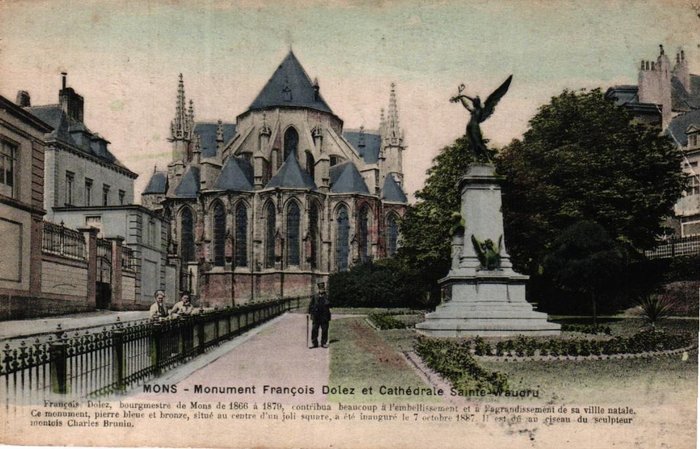 比利时 - 蒙斯 - 蒙斯 - 明信片 (180) - 1905-1950