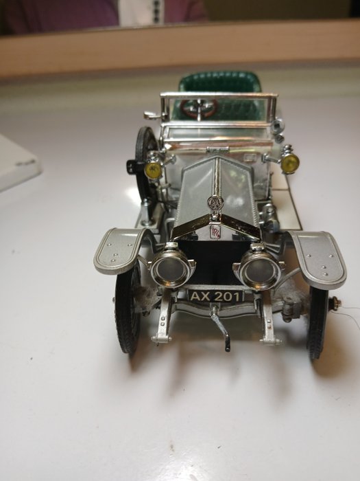 Franklin Mint 1:24 - Modellino di auto - Rolls Royce silver ghost - 1907