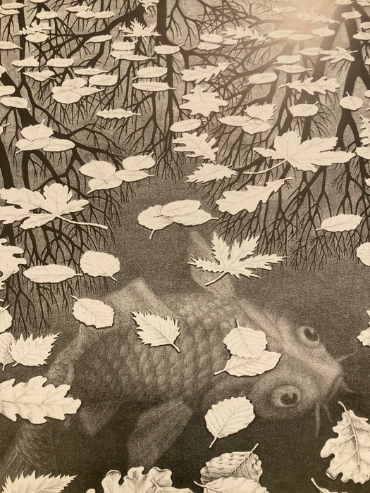 M.C. Escher (1898-1972), after - De drie werelden