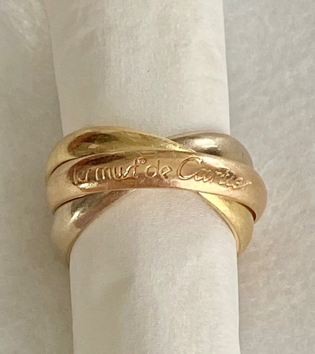 Cartier - Gyűrű - Trinity Fehér arany, Rózsa arany, Sárga arany 