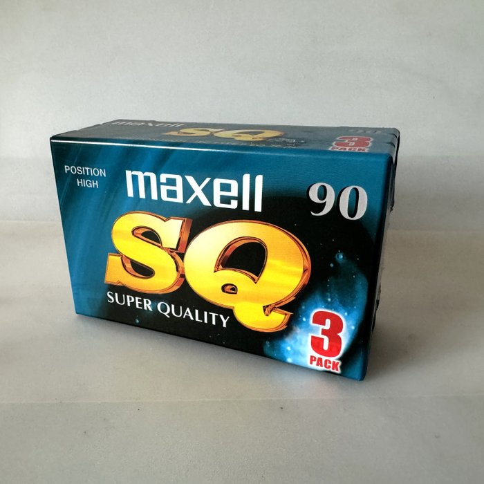 Maxell - SQ 超級品質 90 分鐘II 型 - 空白卡式錄音帶