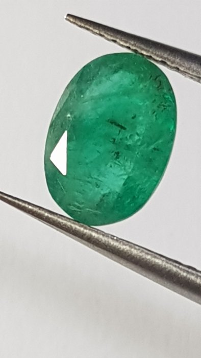 1 pcs Zöld Smaragd - 1.94 ct