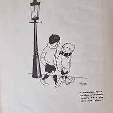 Quick et Flupke, gamins de Bruxelles (P2) + dédicace (Quick et Flupke) par Hergé et Germaine – C – TT – 1 Album – Gelimiteerde en genummerde oplage – 1931