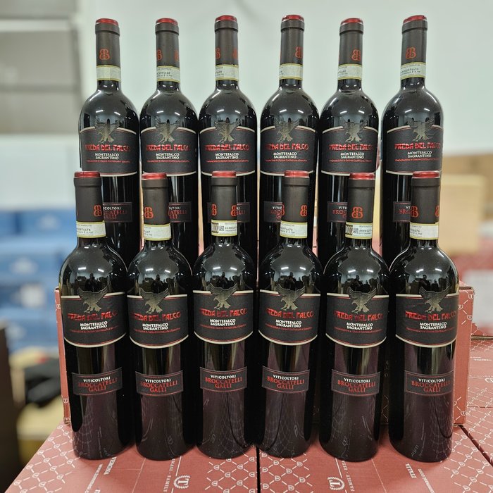 2012 Broccatelli Galli, Sagrantino di Montefalco "Preda del Falco" - Umbria DOCG - 12 Bottiglie (0,75 L)