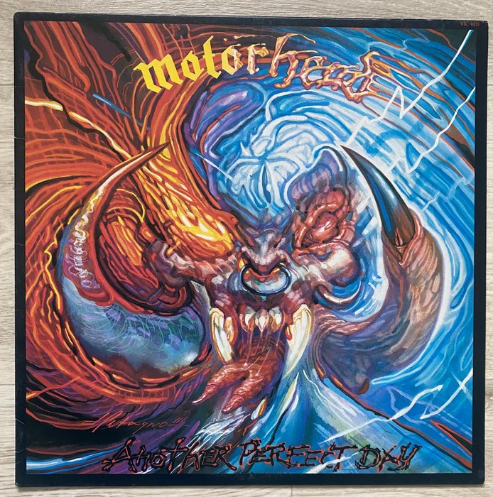 Motörhead - Another perfect day ( Japan 1st Press) - 黑膠唱片 - 第一批 模壓雷射唱片 - 1983
