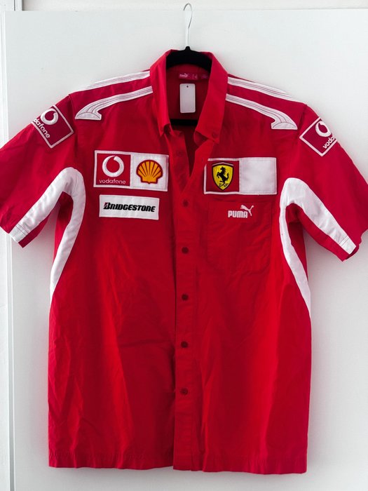 Ferrari - Fórmula 1 - Camisola de corrida de carros