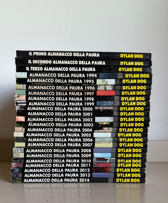 Dylan Dog nn. 1/24 - sequenza completa "Almanacco della Paura" - 24 Comic - Első kiadás - 1991/2014