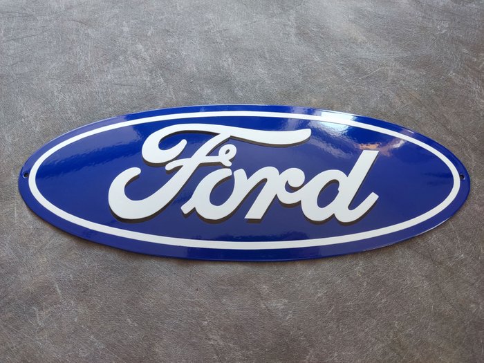 Sign - Ford - Ford enamel sign Emailschild Emaille Schild