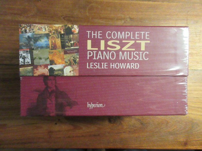 Leslie Howard - The complete Liszt piano music (99 CD box) - Boksi - 2011