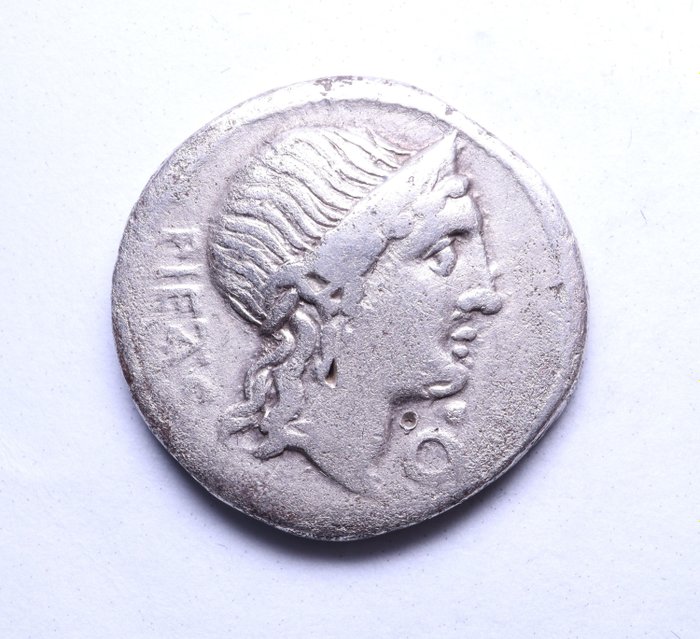 Romeinse Rijk. M. Herennius, 108-107 v.Chr.. Denarius  (Zonder Minimumprijs)