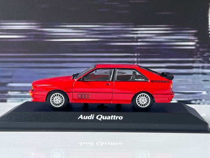 MaXichamps 1:43 - 模型汽车 - Audi Quattro - 奥迪 Quattro 1980