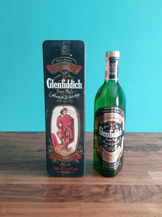 Glenfiddich - Clans of the Highlands Drummond - Original bottling  - b. Década de 1980 - 75 cl 