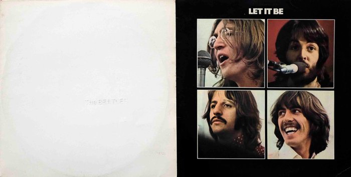 Beatles - 2 lp albums - Bakelitlemez - 1970