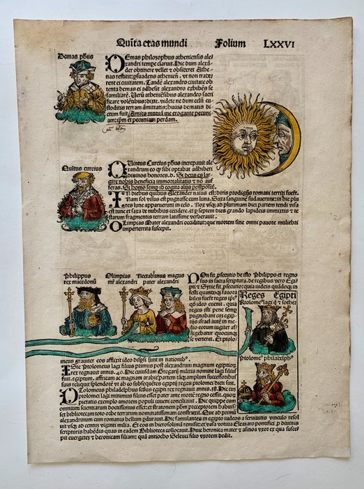 Hartmann Schedel / Michael Wolgemut/ Wilhelm Pleydenwurff - The Nuremberg Chronicle (Liber Chronicarum) - 1493