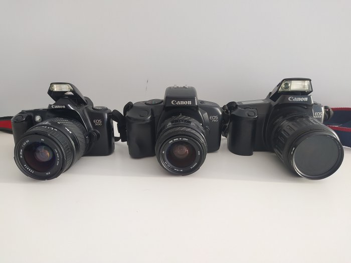 Canon EOS 500,750,1000F 单镜头反光相机 (SLR)