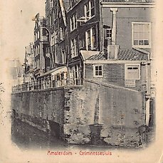 Nederland – Amsterdam  –  oude stadsgezichten – Ansichtkaart (129) – 1900-1960