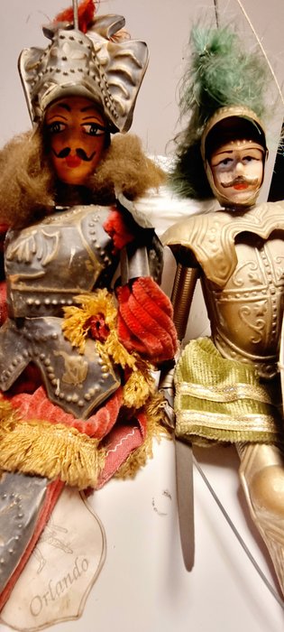 orlando - Marionnette Pupi - 1960-1970 - Italie