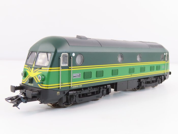 Märklin H0 - 37270 - Locomotiva diesel (1) - Suono completo della serie 201 'Cockerill' - NMBS