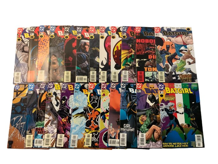 Batgirl (2000 Series) range # 1-40 + Annual # 1 - Very High Grade! - 24 Comic - Pierwsze Wydanie - 2000/2003
