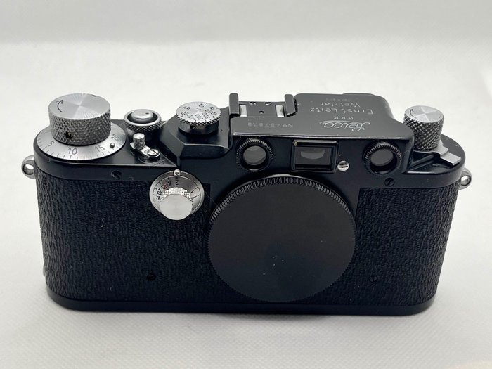 Leica IIIc " Black" | re-paint | Avstandsmåler-kamera