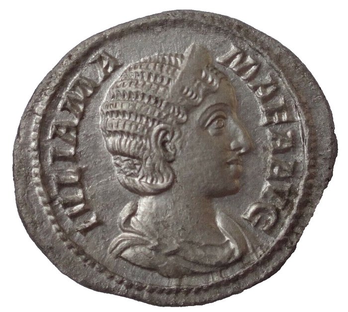 Roman Empire. Julia Mamaea, Augusta, 222-235.. Denarius