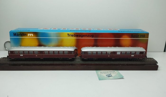 Märklin H0轨 - 30760 - 模型火车轨道车 (1) - 轨道车，ETA 150，带控制车 ESA 150，MFX - DB