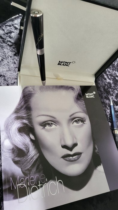 Montblanc à bille, Edition Marlene Dietrich - Στυλό