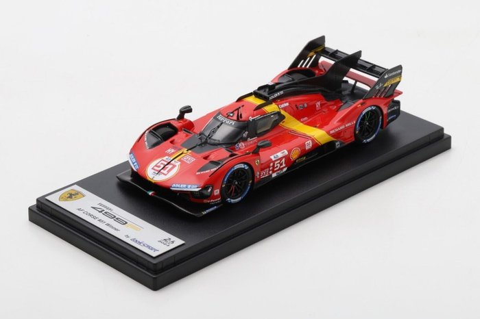Look Smart 1:43 - 模型赛车 - Ferrari 499P #51 AF Corse WINNER 24h Le Mans 2023 - LSLM162