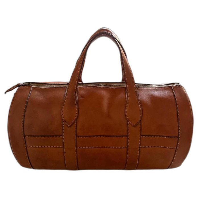 Hermès - sac travel Boston borsa da weekend 42 cm pelle naturale - Hétvégi táska