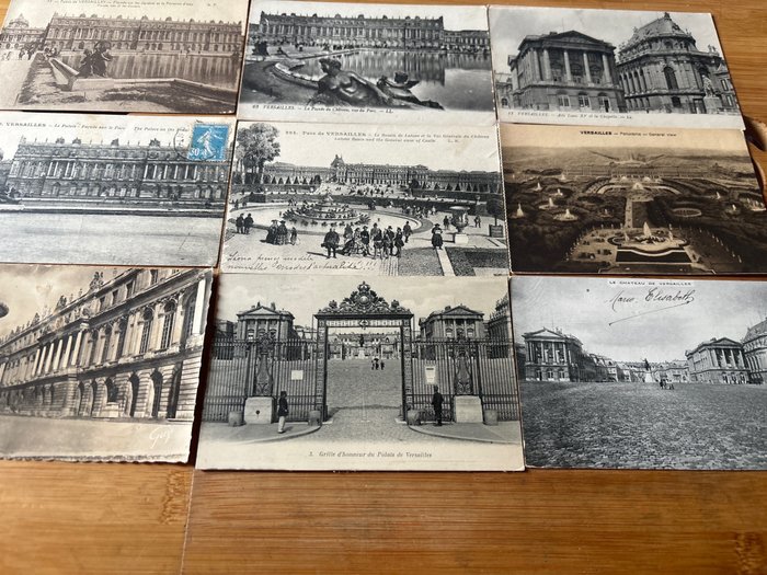 Frankrig - slotte i Frankrig - Postkort (350) - 1900-1960
