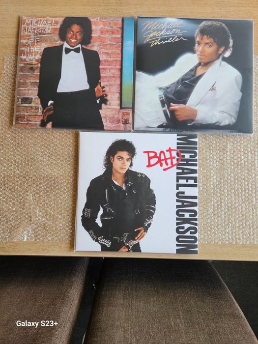 Michael Jackson - Off The Wall / Thriller / Bad. - Vários títulos - Disco de vinil - 180 gramas, Reedição - 2016