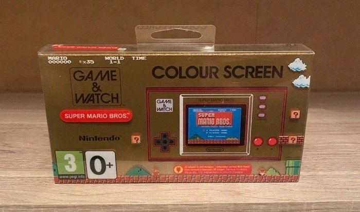 Nintendo - Game & Watch colour screen Super Mario Bros - Videojáték (1) - Eredeti dobozban