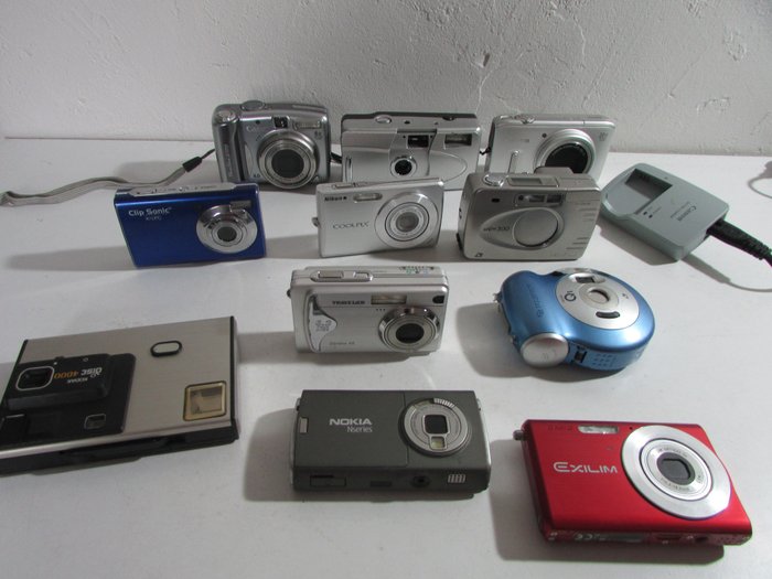 Canon, Fuji, Minolta, 诺基亚 Diverse  Modellen 小型数码相机