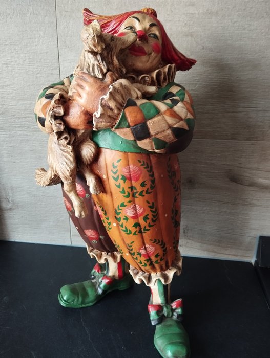 Zierornament - Grote Clown van Jun Asilo 