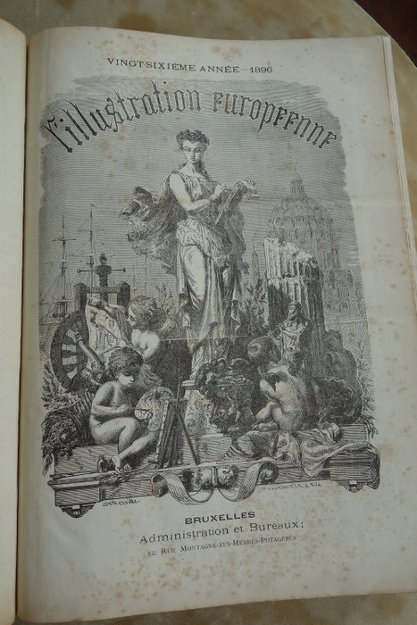 Collectif - L'Illustration Européenne (52 Revues reliées) - 1896