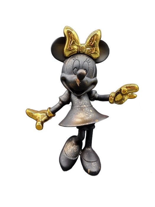 TC-Art - Statuie, Minnie Gold - Nr. 2/10 - 30 cm - Rășină - 2024