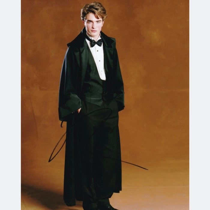 Harry Potter - Signed by Robert Pattinson (Cedric Diggory)