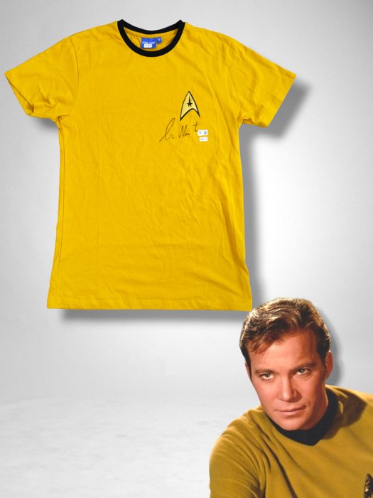 Star Trek - William Shatner (Captain James T. Kirk) - signed Replica Jersey with Beckett COA