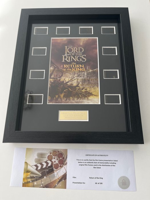 Lord of the Rings, Return Of The King Film Cell Display
