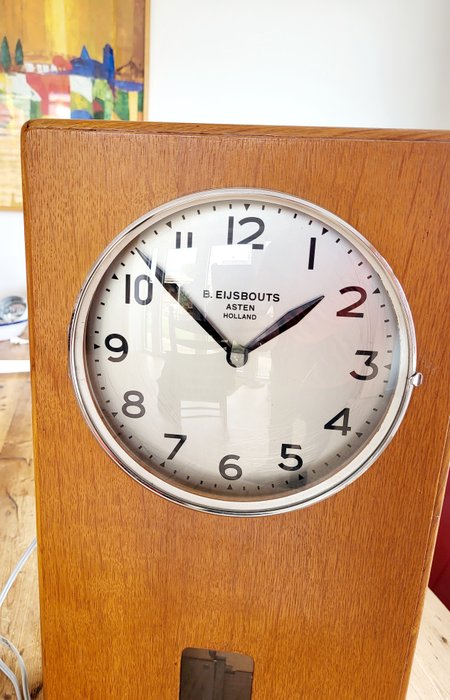 Μητρικό ρολόι -   ξύλο, μέταλλο, γυαλί - 1920-1930