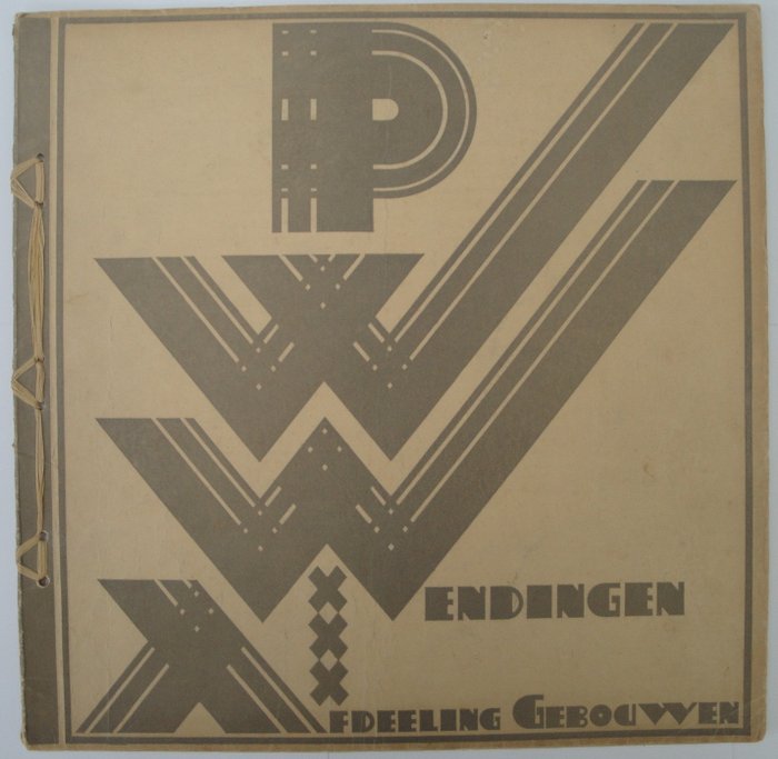Wendingen; H.C. Verkruysen, A.J. van der Steur - Afdeling Gebouwen Publieke Werken - Serie 8, nr. 11 - 1927