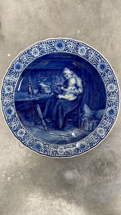 De Porceleyne Fles, Delft - 盘子 - naar Blommers - 陶器