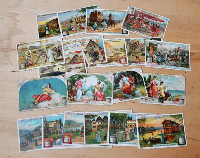 Italia - Cărți Liebig - Carte poștală (20) - 1910-1912
