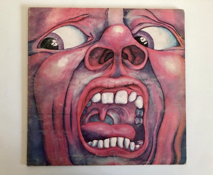 King Crimson - In the court of King Crimson - 黑膠唱片 - 第一批 模壓雷射唱片 - 1969