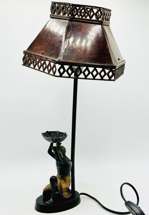 Becara - Lampe - Figur - Bronze