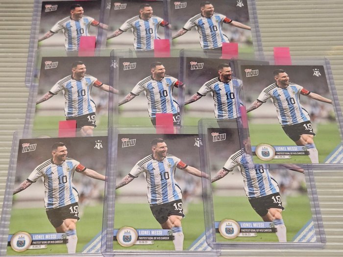 2023 - Topps - Now - Lionel Messi - #001 - 10 Card