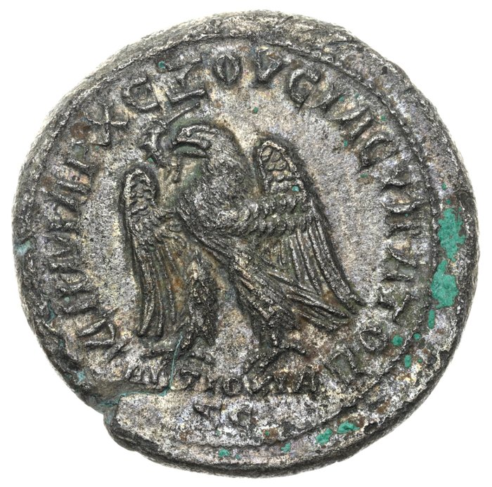 Imperiul Roman (Provincial), Siria. Seleucis și Pieria. Filip I (AD 244-249). Tetradrachm (28mm; 11.87g; 5h). Antiochia ad Orontem 249 AD. / McAlee 935  (Fără preț de rezervă)