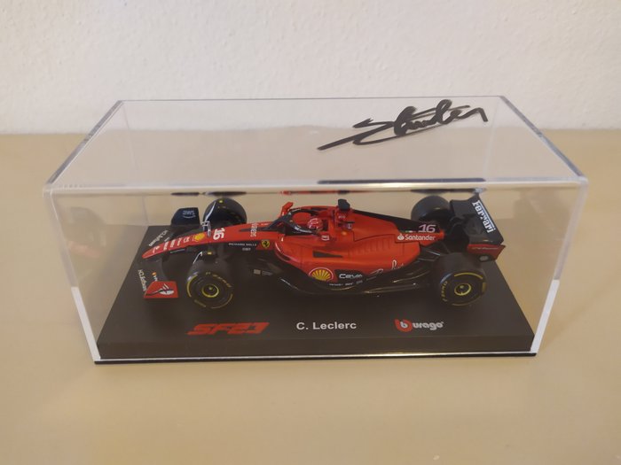 Ferrari - SF23 - Charles Leclerc - 2023 - Scale 1/43 Model Car 